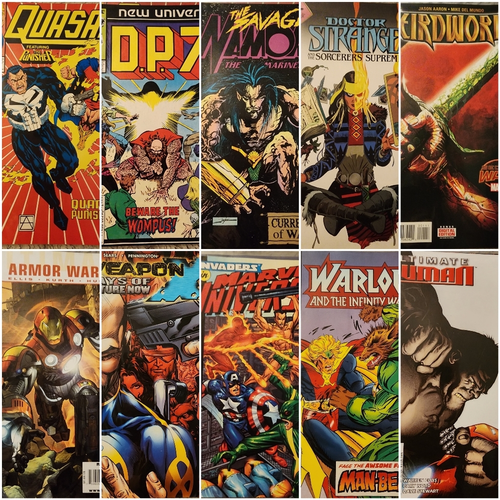 Marvel Comics Lot of 10 Vintage - Modern